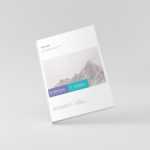Portrait Hardcover Book Mockup