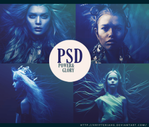 Power and Glory Look PSD File