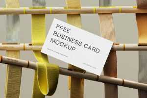 Premium Look Free ​​​​​​​Business Card Mockup PSD