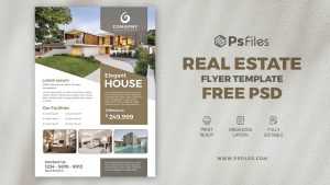Properties for Sale Real Estate Free PSD Flyer