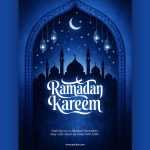 Ramadan Kareem Blue Mosque Story Design 2026 PSD – Islamic Greeting Social Media Template - Free PSD Download Ramadan Kareem Blue Mosque Story Design 2026 PSD – Islamic Greeting Social Media Template