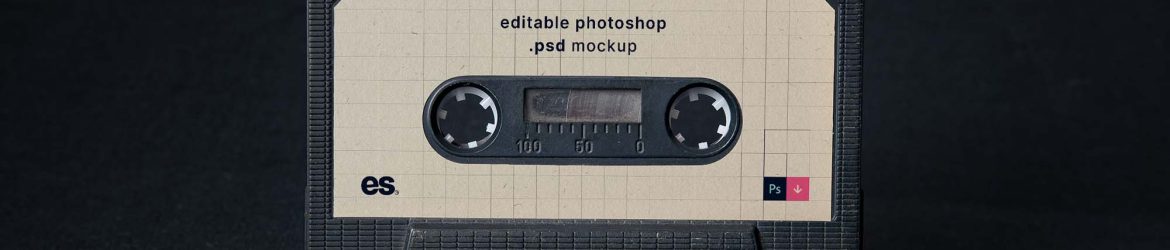Real Cassette Tape Mockup PSD free - Free PSD Mockups | PsFiles