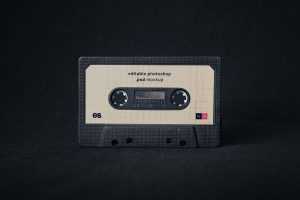 Real Cassette Tape Mockup PSD free - Free PSD Mockups | PsFiles