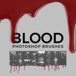 Realistic Blood Photoshop Brushes