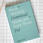 Realistic Hardcover Book Mockup - Free PSD Download Realistic Hardcover Book Mockup