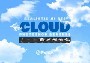 Realistic Hi Res Cloud Brushes Photoshop