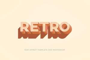 Retro Text Effect Vol 02