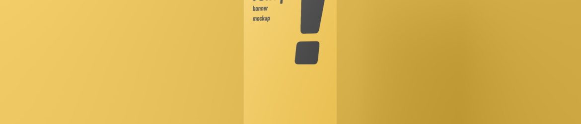 Roll Up Banner Mockup
