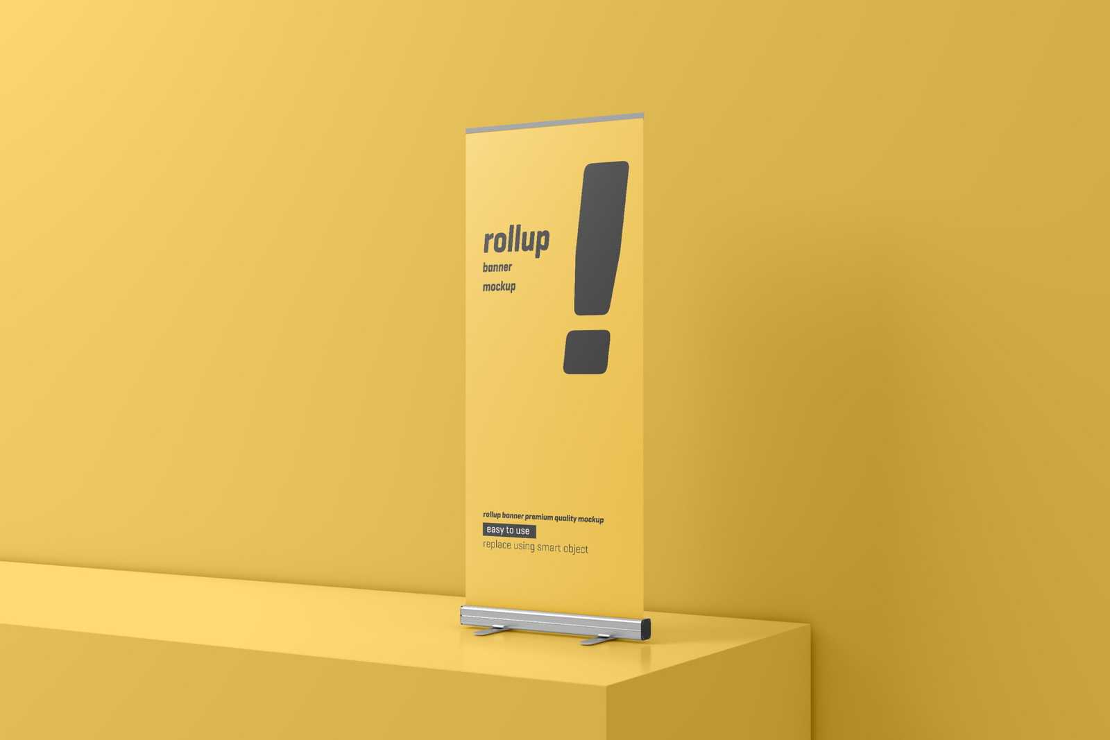 Roll Up Banner Mockup
