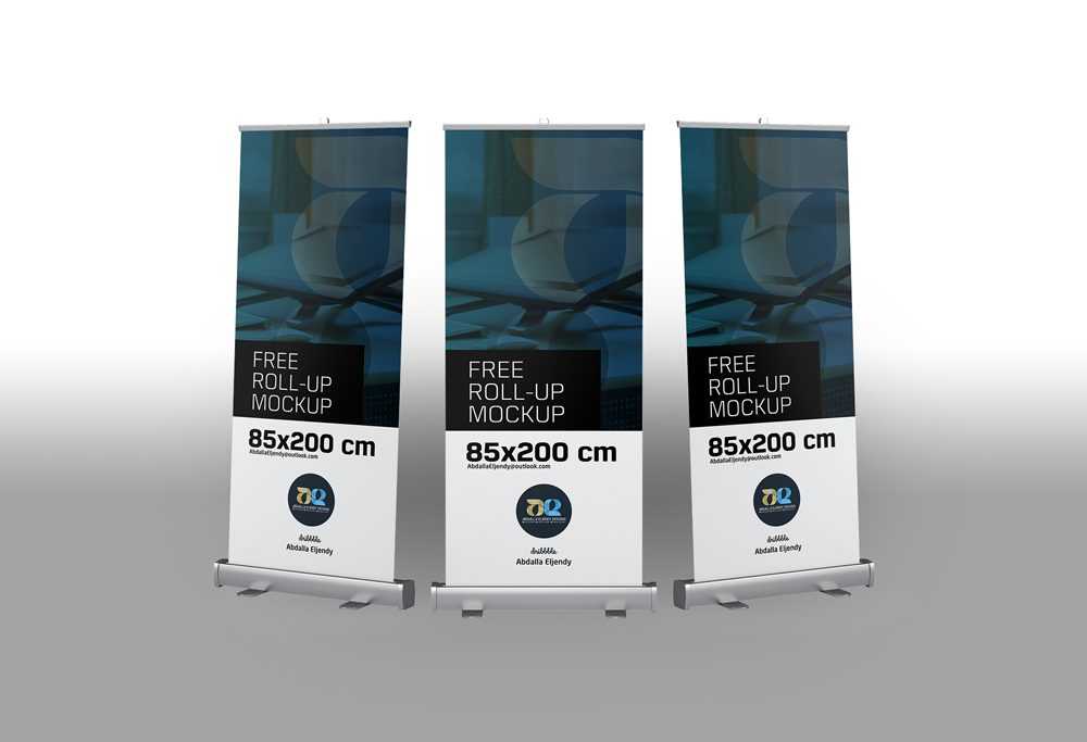 Roll-up Standee Mockup