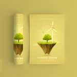 Rolled and Open Flyer Mockup Free PSD - Free PSD Download Rolled and Open Flyer Mockup Free PSD