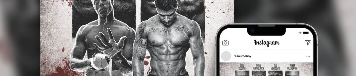 Rustic Bloody Grid Fight Club Instagram Post Template Free PSD Rustic Bloody Grid Fight Club Instagram Post Template Free PSD