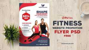 Shape Body Online Session Free Flyer PSD Template
