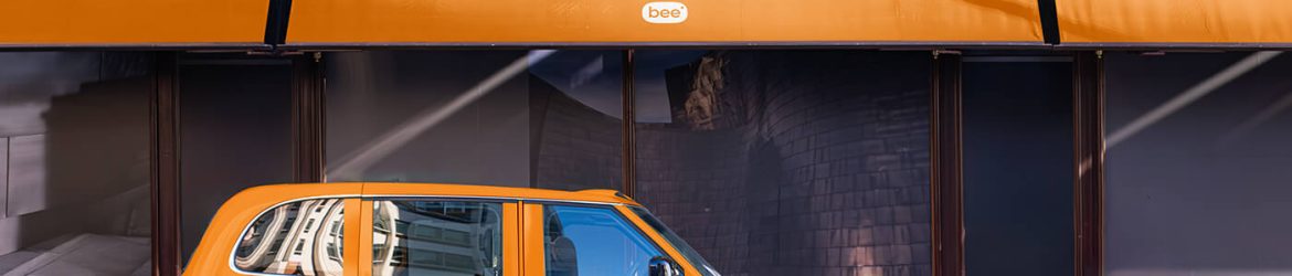 Shop Awning and Car Branding Mockup Free PSD