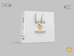 Shopping Bag Design Free Mockup