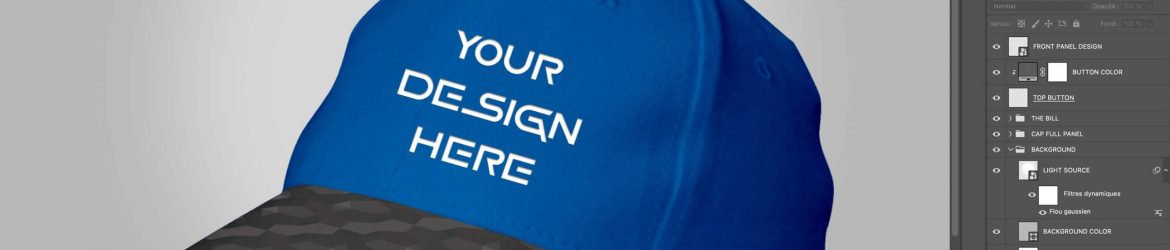 Simple Cap Mockup PSD Free