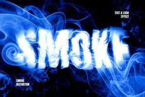 Smoke Text Effect PSD 2026 — Free Title Template