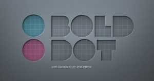 Soft Carbon Text Effect