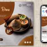 South Indian Food Social Media Post Design Template Free Psd