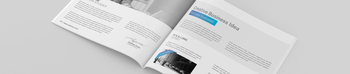 Square Magazine Mockup PSD Square Magazine Mockup PSD
