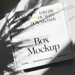 Square Package Mockup - Free PSD Download Square Package Mockup