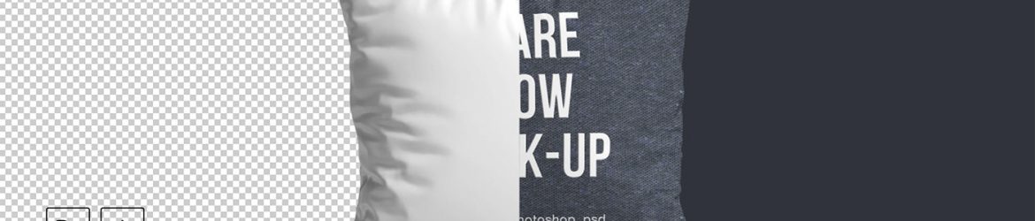 Square Pillow Mockup Square Pillow Mockup