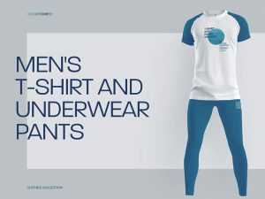 T-Shirt and Pants Mockup Free PSD