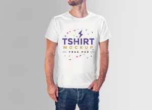 T-Shirt for Men Mockup
