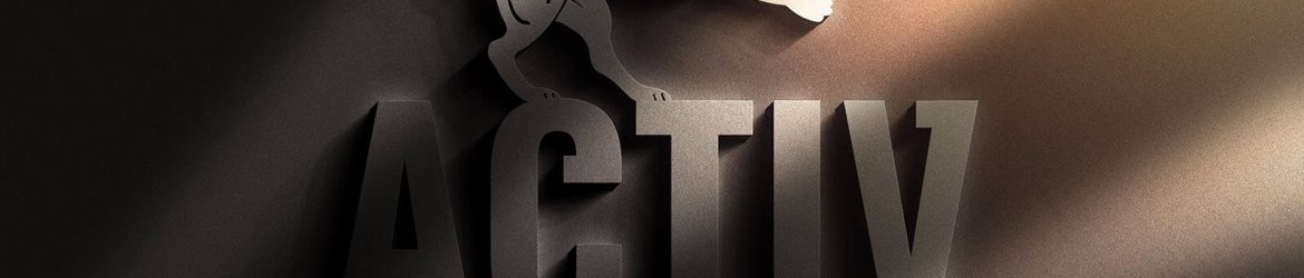 Text and Logos Showcasing Dark Theme Mockup Free PSD