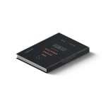 Top Side View of Closed Book Mockup PSD