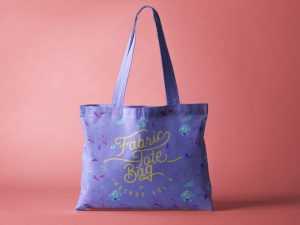 Tote Bag Fabric Mockup Vol4