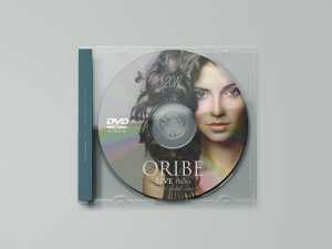 Transparent CD-DVD Cover & Disc Mockup