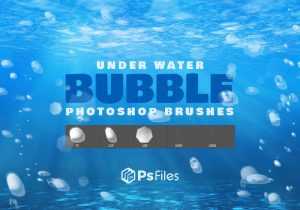 Under Water Bubble Ps Brushes + Layer Style
