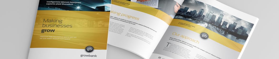 US Letter Brochure Catalog Mockup
