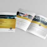 US Letter Brochure Catalog Mockup
