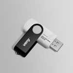 USB Flash Drive Free Mockup PSD
