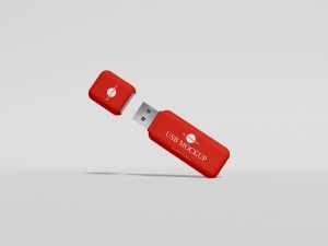 USB Flash Drive Mockup Design