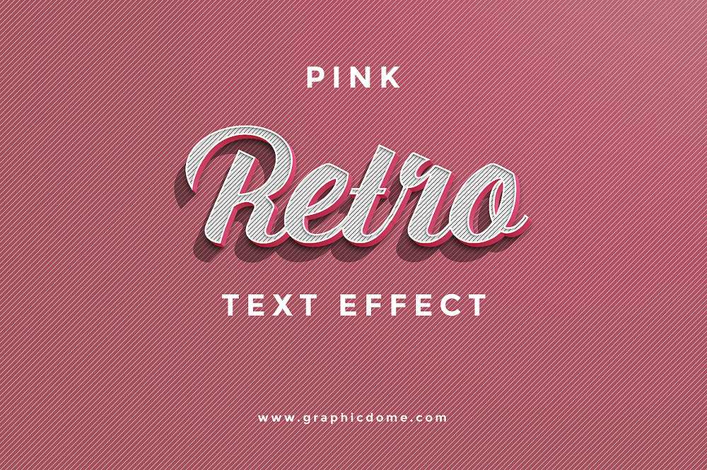 Vintage Retro Text Effects