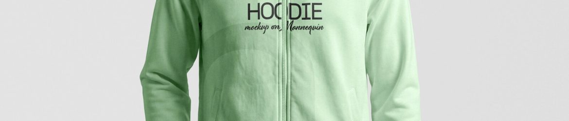 Zipped Hoodie Mockup PSD 2026 — Free Download | PsFiles