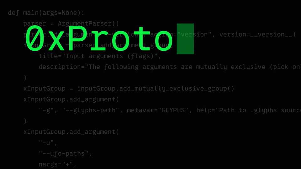0xProto Font › Fontesk