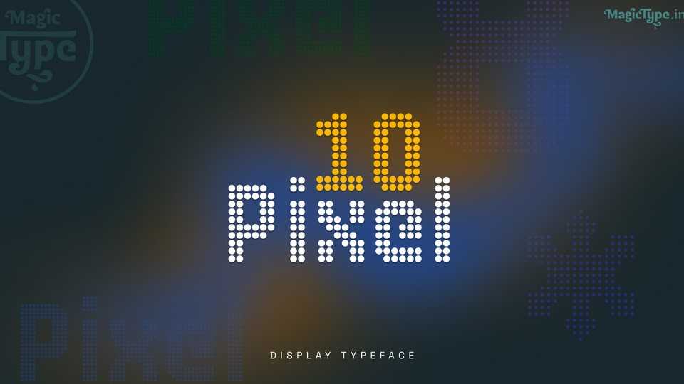 10 Pixel Font Family › Fontesk