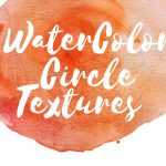 10 WaterColor Circle Textures