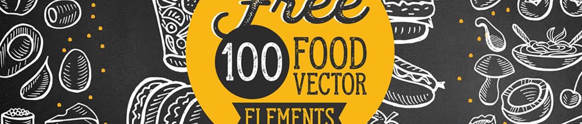100 Free Vector Food Illustrations