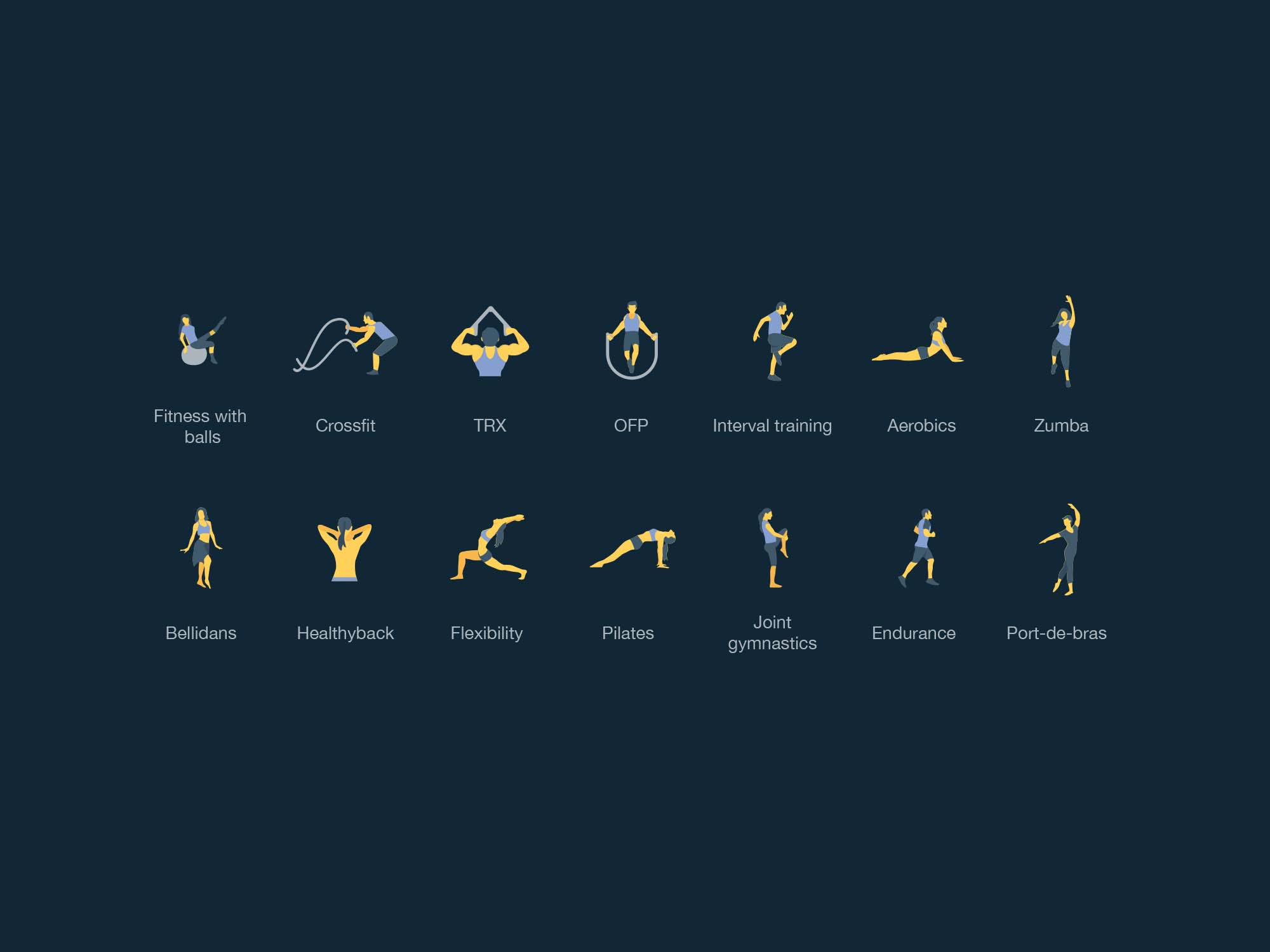 14 Free Vector Colored Sport Icons (SVG, SKETCH)