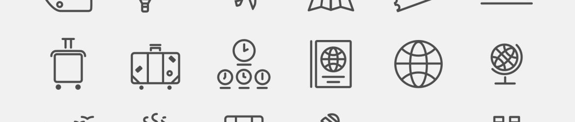 150 Free Traveling Icons (Ai)