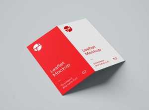 2-Fold Brochure Mockup (PSD)