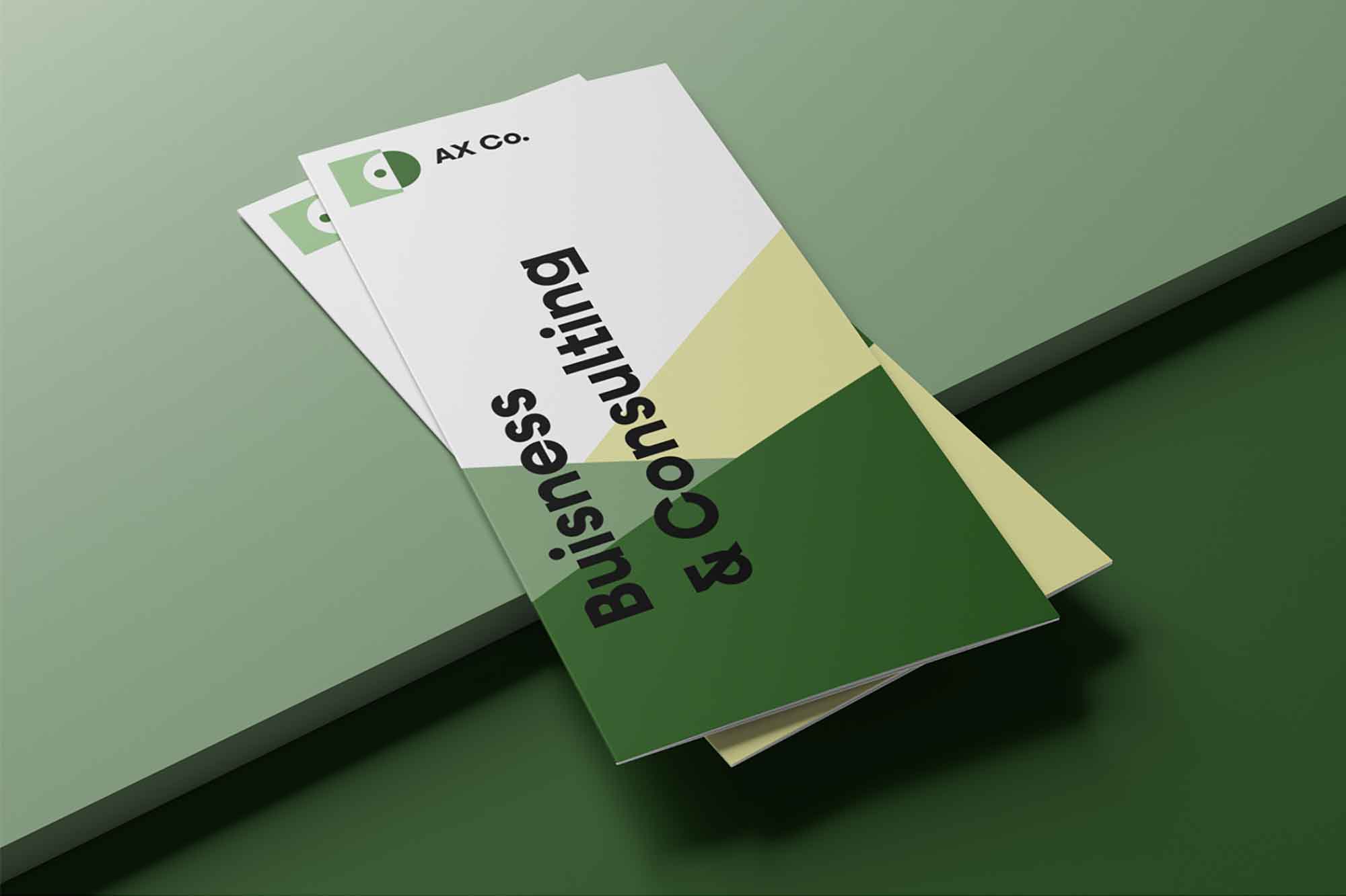 2 Free Trifold Brochures Mockup (PSD)