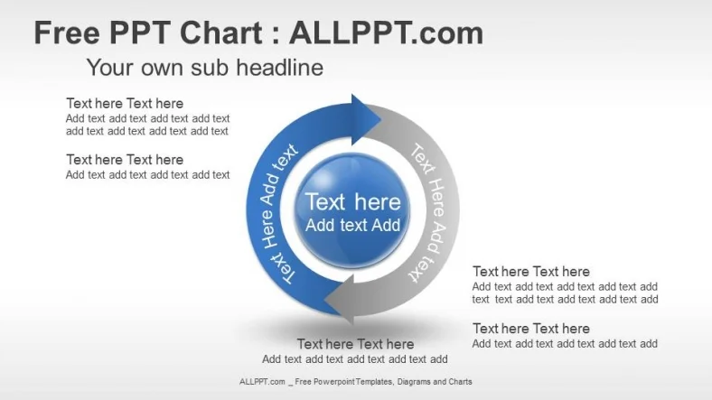 2 Stage Cycle Diagrams PowerPoint