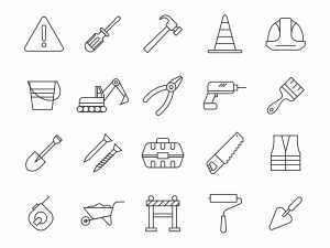 20 Free Construction Vector Icons (AI)
