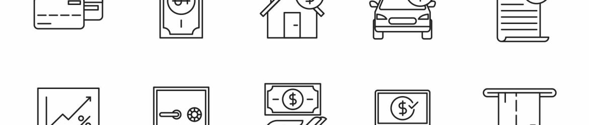 20 Free Finance Vector Icons (AI)